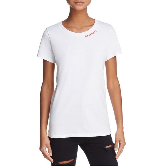 University of Today Dreamers of Tomorrow Letter Print T-Shirt - Picture 1 of 1